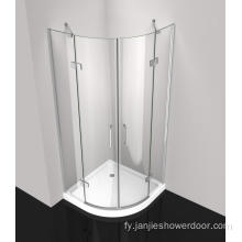 Quadrant lift en drop hinge cubicle